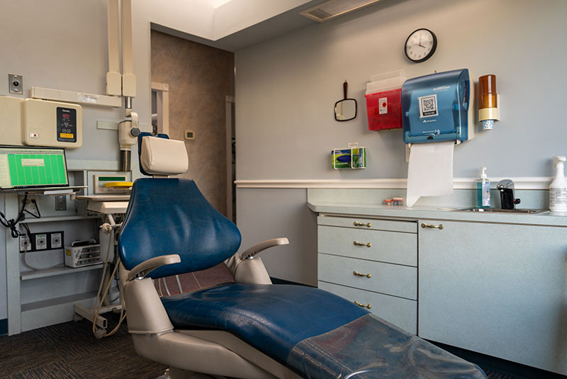 inside of look of the dental center
